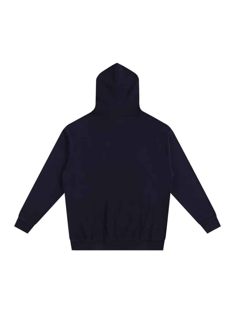 Drift Washed Cotton Oversized Hoodie – 340 GSM — Back